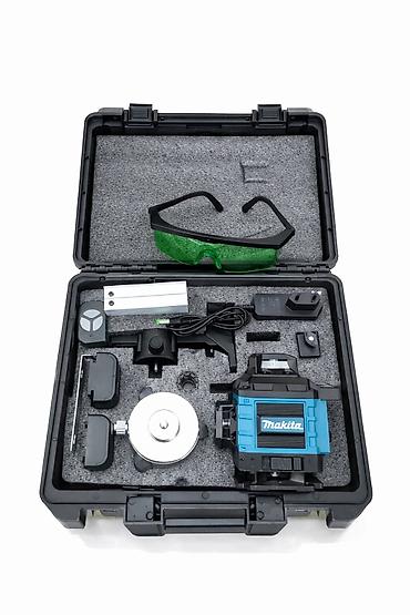 Ремонт и строительство: №: 10452 Məhsulun adı: Lazer səviyyə Makita TPQZ3 16 xətt 4D yaşıl şüa — 1