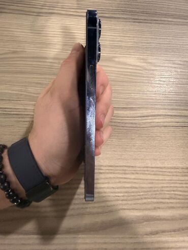 Infinix: IPhone 13 Pro Max, 256 GB, Sierra Blue, Barmaq izi, Simsiz şarj, Face ID