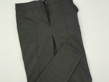 spodnie jogger damskie allegro: Material trousers for women, size M (EU 38)
