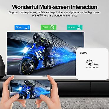google: ZOKU Q5 Pro 4/64 Gb — ТВ-приставка с голосовым управлением для — 6