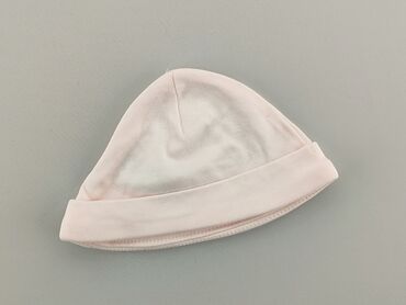 czapka bawełna: Czapeczka, 0-3 m, stan - Idealny