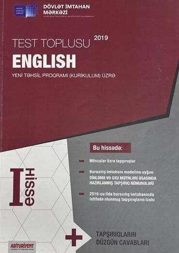 İngilis dili: İngilis dili 11-ci sinif, 2019 il
