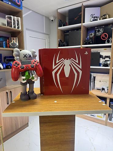 xbox seris x: 🎮 PlayStation 4 Pro Spider-man Edition Tam işlək vəziyyətdədir, bütün — 1