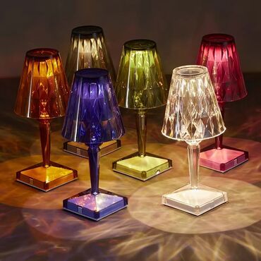 masaüstü işıq: Crystal led lampa masaustu evinize ofisinize ecazkar gozellik qatin