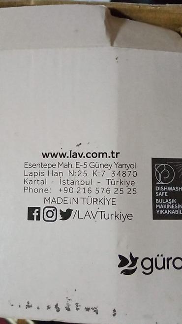 karta: Qədəhlər, rəng - Qara, Şüşə, 6 ədədli dəst, Türkiyə — 3