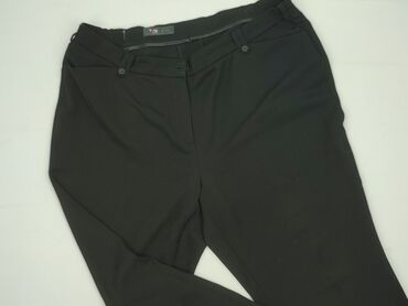 c a spodnie: TONI, Material trousers for women, size 2XL (EU 44)