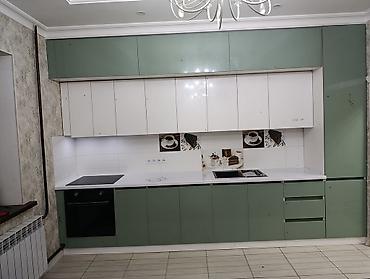 Кухонные гарнитуры: Кухонный гарнитур, Новый, цвет - Серый, МДФ, Бесплатная доставка — 21