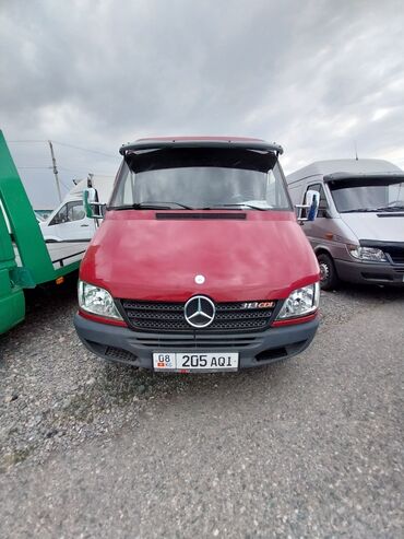 спринтер двух скатных цельнометаллический: Mercedes-Benz Sprinter: 2003 г., 2.7 л, Механика, Дизель, Бус