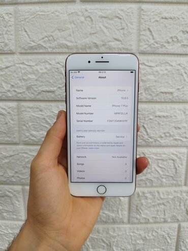 mikro dalgalı soba: IPhone 7 Plus, 128 GB, Qırmızı
