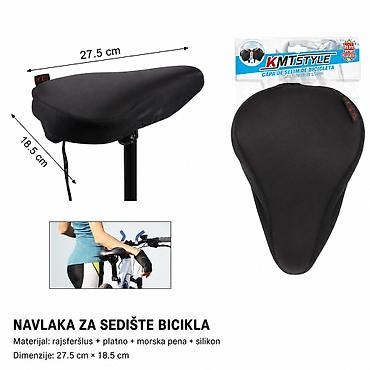 KMT Silikonska navlaka za sedište bicikla 2001551 Udobna i praktična