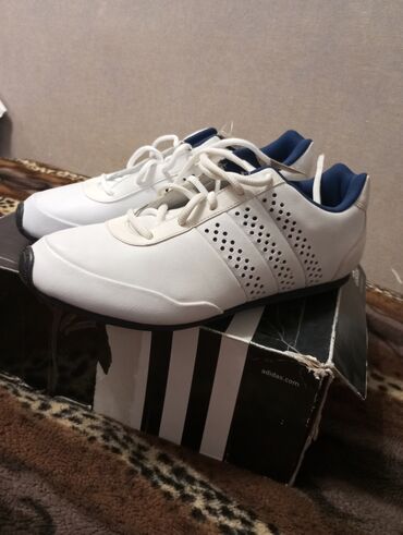 Кроссовки и спортивная обувь: Adidas originals 100%! кожаные ! производитель Индонезии! перевезли