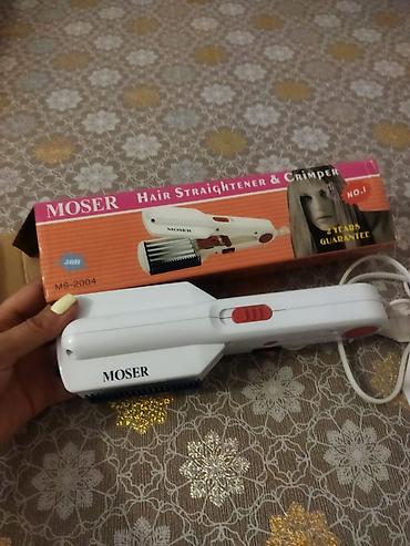 Məişət texnikası: Moser saç düzləşdirici və krep aparatı (Hair Straightener & — 1