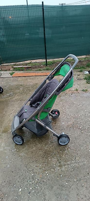 jesenji sesir za decu: Svo troje kolica za bebe 100€ QUINNY sivo-zelena, BERTONI zelena 2 — 3