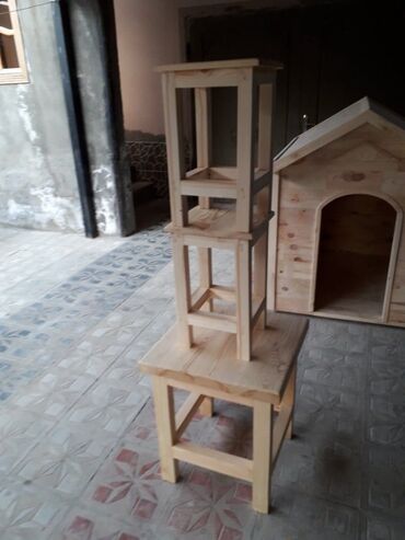 Sifarişlə digər mebel: Taxta pilləkənlərin,qapıların,stol-stulların,besetkalarln və s — 21