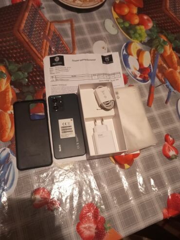 xiaomi qiymeti: Xiaomi Redmi Note 12, 256 ГБ, цвет - Черный, 
 Отпечаток пальца, Две SIM карты, Face ID