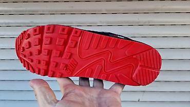 Patike: Nike Air Max patike – crno/sivo/crvene - Model: Air Max — 3