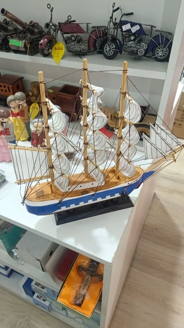 Gəmi modelləri: Gemı suvenırı. Yeni.olculere görə qiymət — 17