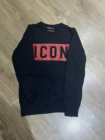 qar geyimi: Svitşot, Dsquared2, M, rəng - Qara — 1