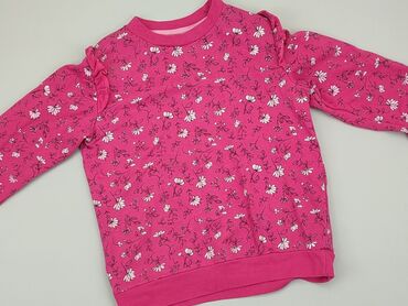 szary sweterek dla dziewczynki: Bluza, SinSay, 8 lat, 122-128 cm, stan - Dobry