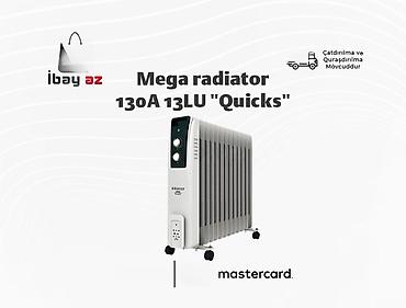 radiator temiri: Mega radiator 130A 13LU "Quicks" ✅ Bölmə sayı: 13 bölməli ✅ İdarəetmə — 1
