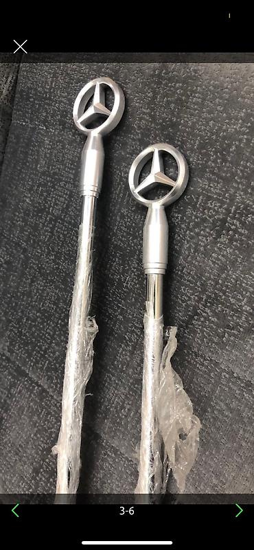 авто антены: Флагшток Реплика (габаритная антенна) Мерседес Мерс Mercedes Benz — 10