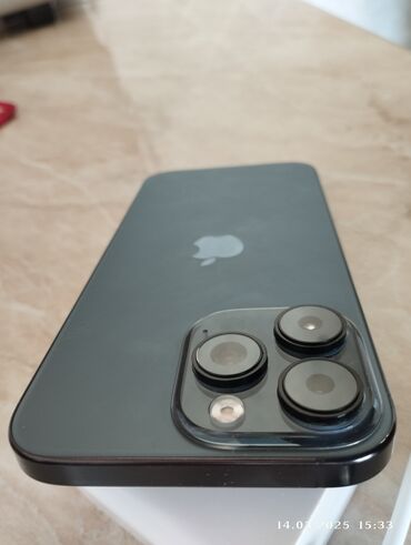 iphone xs max qiymet: IPhone 16 Pro Max, 1 ТБ, Black Titanium