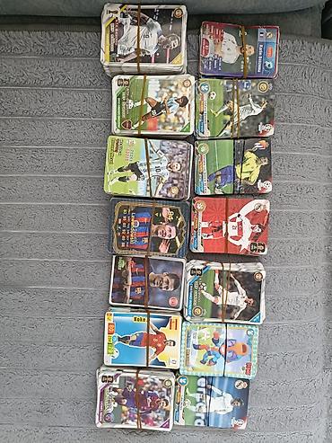 pişik yumşaq oyuncaqlar: 757 Kart var.Bunlardan 702-si Futbol,55-i isə Bravl stars kartıdır — 3