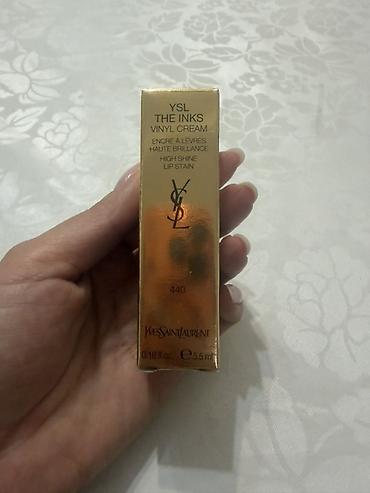 face: Yves Saint Laurent The Inks Vinyl Cream High Shine Lip Stain - Тон — 1