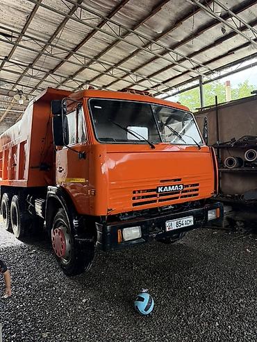 КАМАЗ самосвал 6x4, оранжевый Описание: - Классический самосвал КАМАЗ