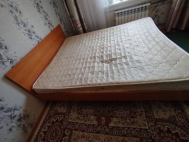 Двуспальные кровати: Двуспальная кровать с матрасом - Размер спального места — 11