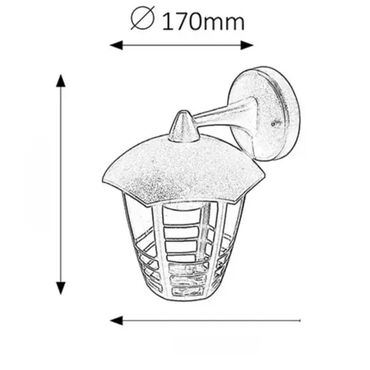 stajler za kosu 5 u 1 iskustva: Brand: — Model: Marseille spoljna zidna lampa E27 60W IP44, crna