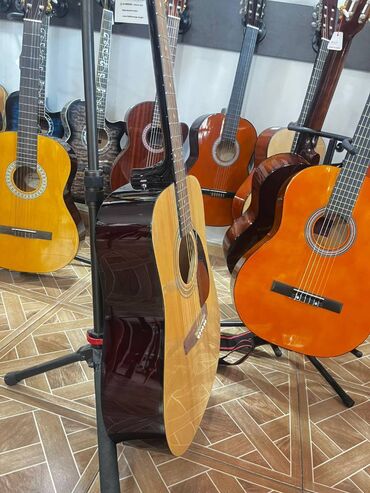 Akustik gitaralar: Akustik gitara, 6 sim, Yeni, Pulsuz çatdırılma, Ünvandan götürmə, Ödənişli çatdırılma — 11