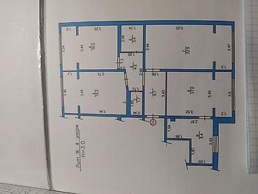 3 комнаты, 98 м², 4 этаж