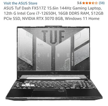 HP: HP Victus Gaming 15-FA1343TX 15.6 FHD 144 Hz ekran Intel Core i7 I7 — 10