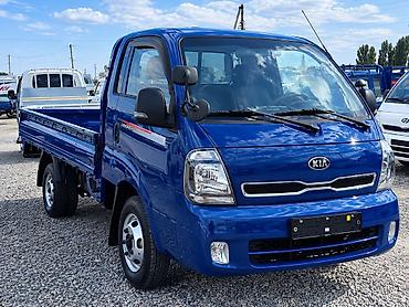 күзгү: Kia Bongo III, малотоннажный бортовой грузовик (синий). Кузов и — 6