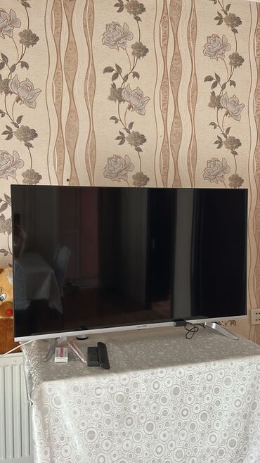 купить телевизор бэушный: Hoffman Tv 109 ekran 550 azn. Smart. Wifi YouTube her seyi var. 3-4
