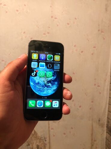 Çəngəllər: IPhone 5s, Space Gray, Qırıq