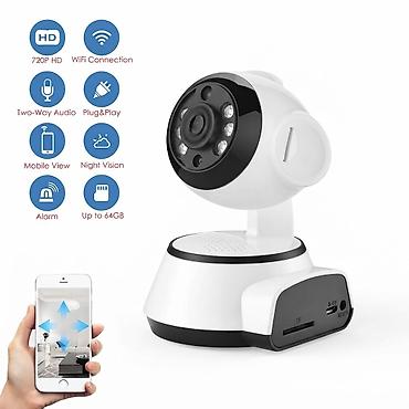Камера Беспроводная Wi-Fi Smart Net Camera - камера видео наблюдения at lalafo.kg Камера Беспроводная Wi-Fi Smart Net Camera - камера видео наблюдения