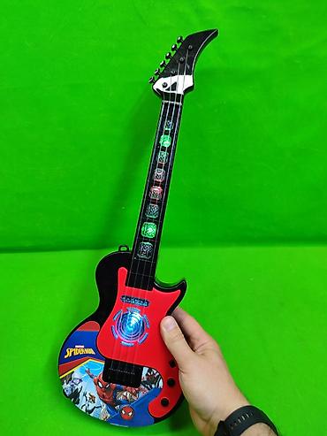 Другие товары для детей: Гитара Человек Паук игрушка музыкальная🎸 Комплектация товара: гитара — 2
