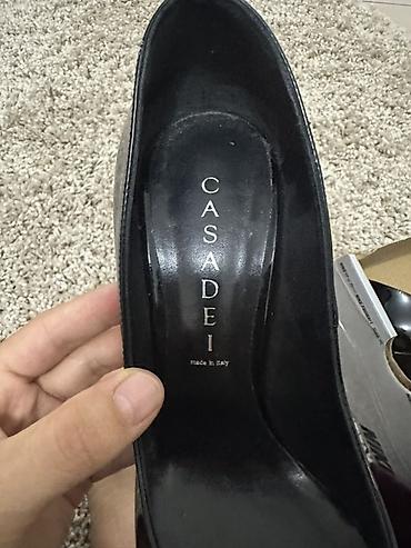 Айымдардын бут кийими: Туфли-лодочки CASADEI, made in Italy. - Модель: классические лодочки — 1