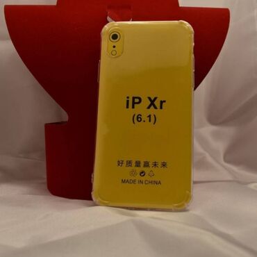 iphone xr red: Чехол на iPhone Xr противоударный прозрачный cиликон ультра