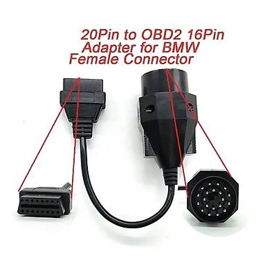 409: Переходник для диагностики OBD2 - BMW 20 pin (БМВ 20 pin). Переходник — 2