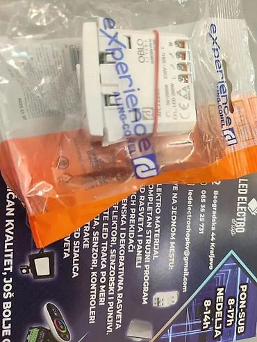 Maske za utičnice i prekidače: ELEKTRONSKI REGULATOR ZA LED 72205.0 EXPERIENCE ALING CONEL | *U — 2