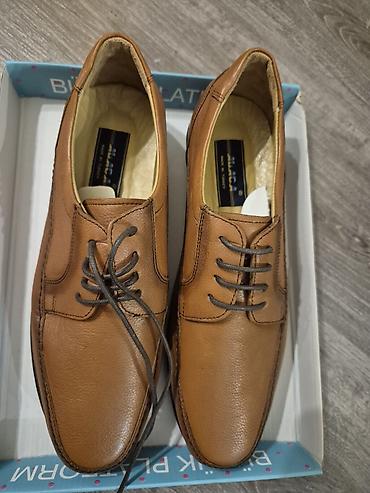 Ayaqqabılar: Kişi dəri ayaqqabısı – ALACA (Made in Turkey) - Model: bağlı — 4