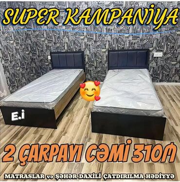 Çarpayılar: Çatdırılma pulsuz matras 🎁