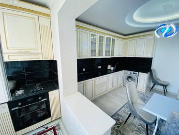 сдается 2 комнатная квартира в джале: 3 комнаты, 100 м², 106 серия, 2 этаж, Евроремонт