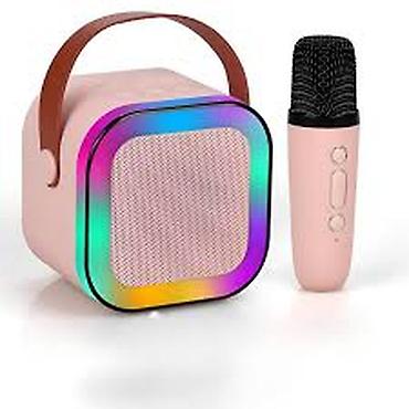 Audio: Elan başlığı: Karaoke K12 Pink – Kalonka və Mikrofon Seti (No Brand) — 1