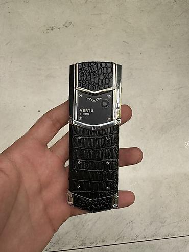 telefon akse: Vertu < 2 GB Memory Capacity, rəng - Qara, Düyməli — 2