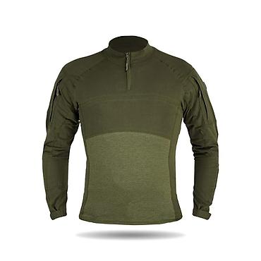 Тактическая кофта (combat shirt) цвет олива, с длинным рукавом и at lalafo.kg Тактическая кофта (combat shirt) цвет олива, с длинным рукавом и