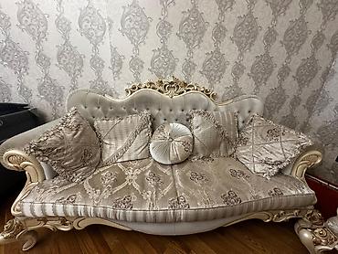 Qonaq otağı dəstləri: İşlənmiş, Jurnal masası, Komod, Divan, Kredit yoxdur — 11